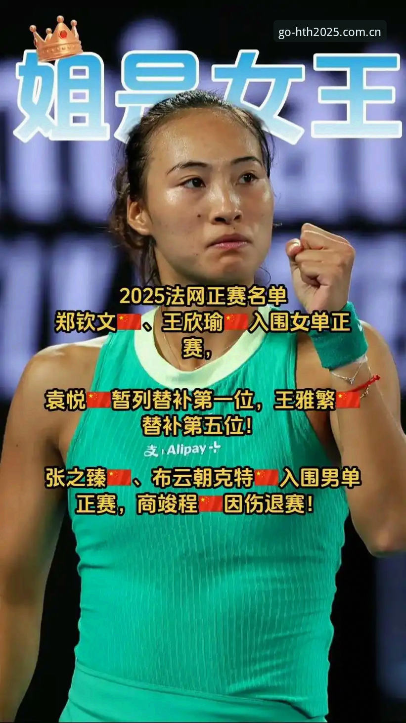 3大看点解析2026法网女单：中国金花郑钦文能否复制去年奇迹？
